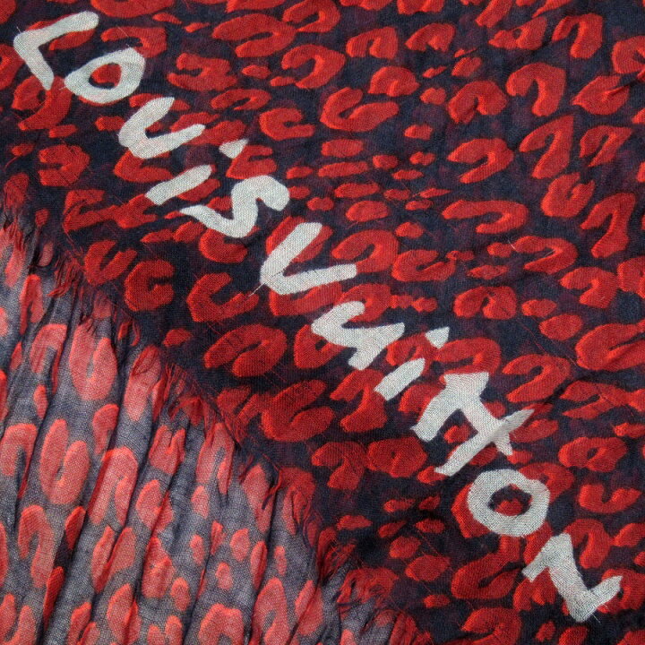 楽天市場】ルイヴィトン Louis Vuitton ストール エトール・レオパード 