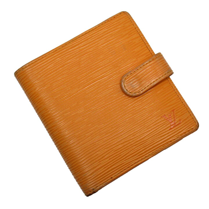 楽天市場】ルイヴィトン Louis Vuitton 二つ折り財布 エピ ポルト ビエ  