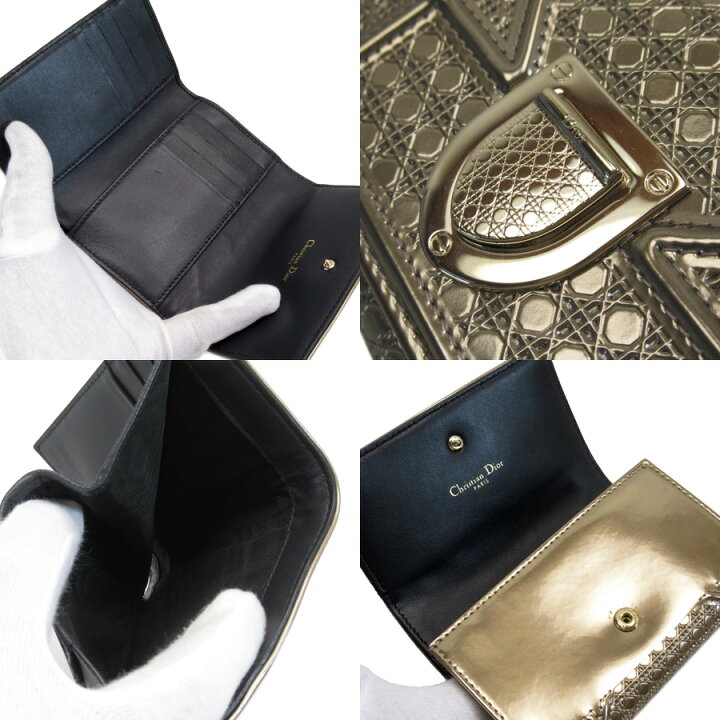 楽天市場】クリスチャンディオール Christian Dior 三つ折り財布  