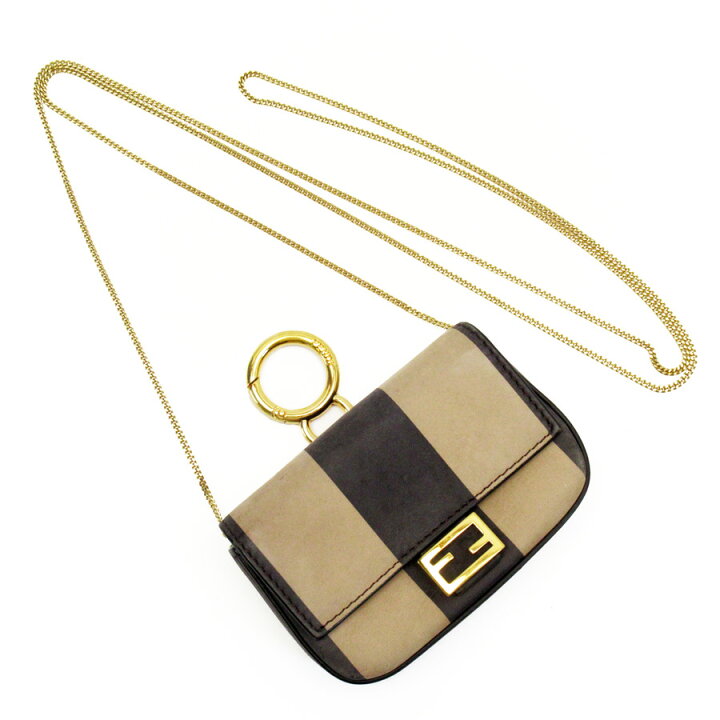 楽天市場】フェンディ FENDI ミニショルダーバッグ チャーム ナノ  