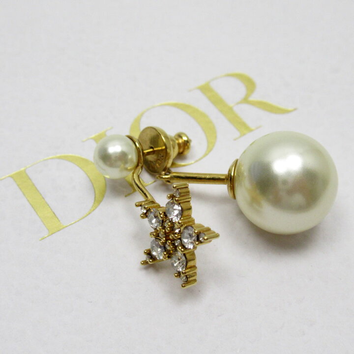 楽天市場】クリスチャンディオール Christian Dior ピアス（片方のみ  