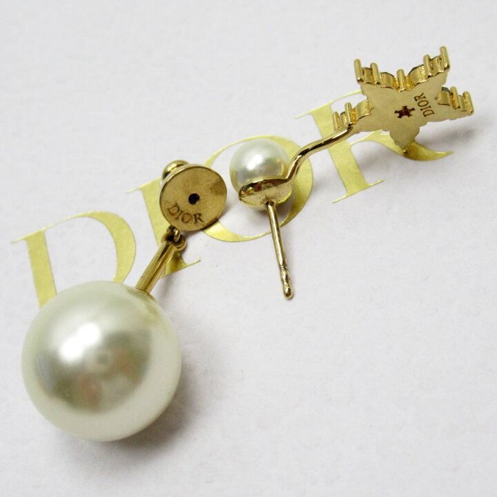 楽天市場】クリスチャンディオール Christian Dior ピアス（片方のみ  