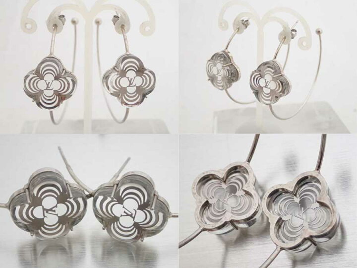 楽天市場】ルイヴィトン Louis Vuitton ピアス モノグラムバーグ  