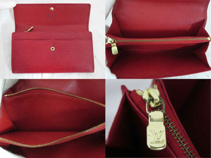 楽天市場】ルイヴィトン Louis Vuitton 財布 エピ ポルトフォイユ サラ  