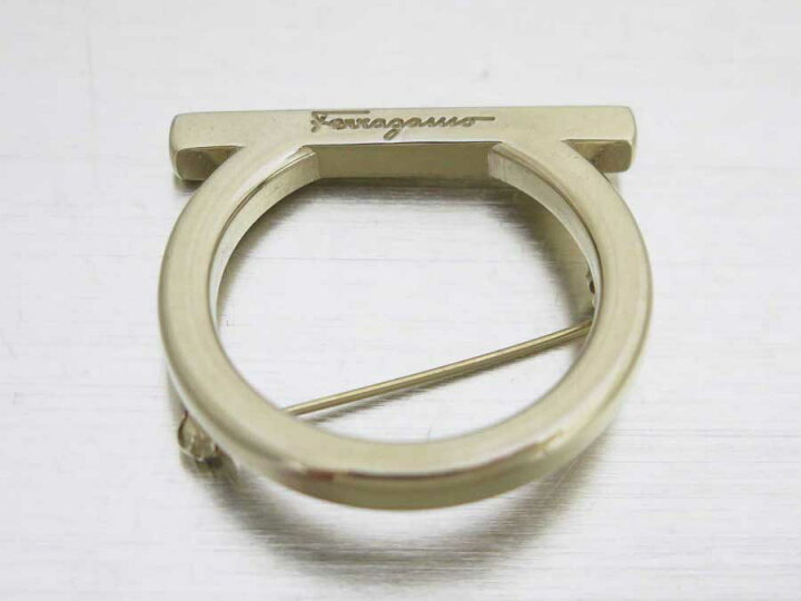 楽天市場】サルヴァトーレフェラガモ Salvatore Ferragamo ブローチ 