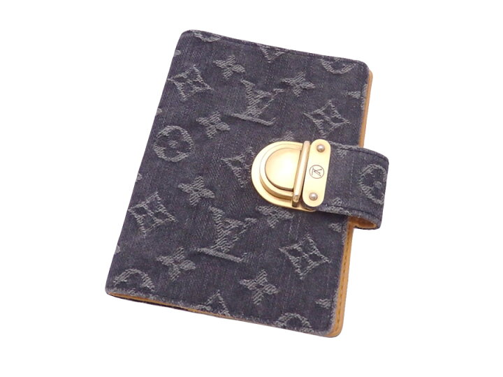 楽天市場】ルイヴィトン Louis Vuitton 手帳カバー モノグラムデニム 