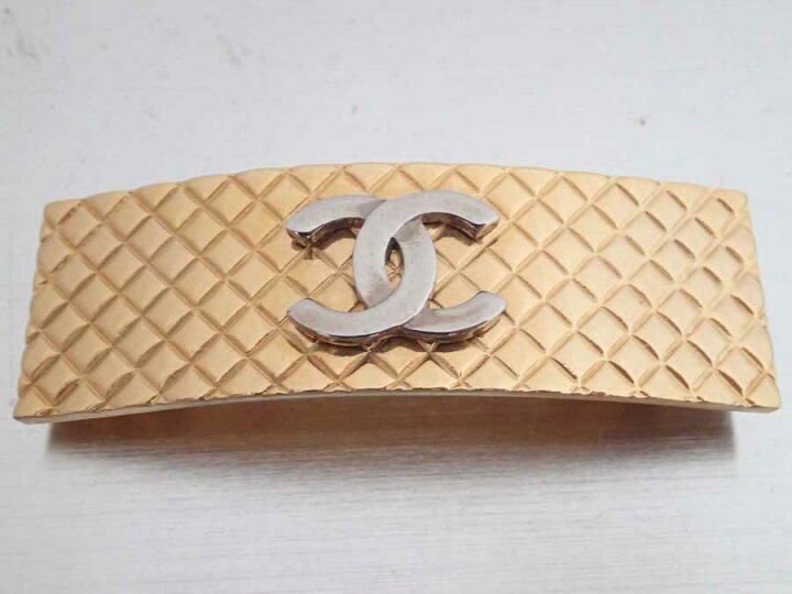 楽天市場】シャネル CHANEL バレッタ ココマーク ヴィンテージ 