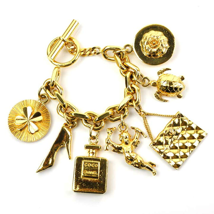 楽天市場】シャネル ブレスレット アイコンモチーフ ヴィンテージ  