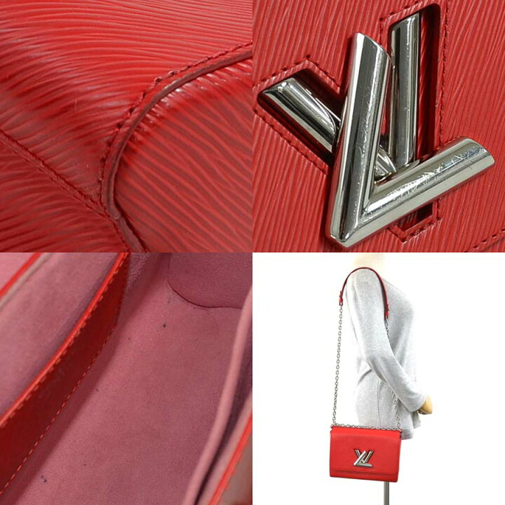 楽天市場】ルイヴィトン ショルダーバッグ エピ ツイスト MM レッド  