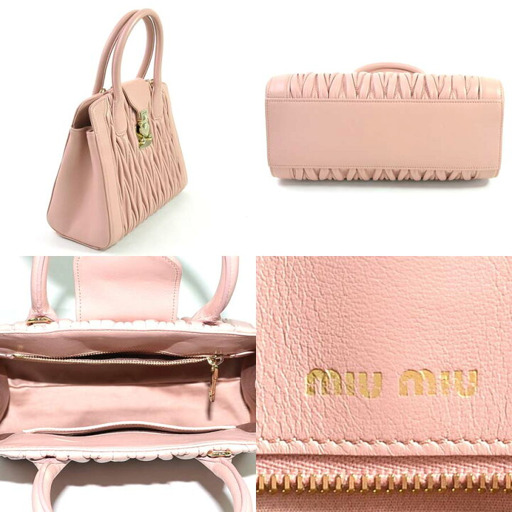 楽天市場】ミュウミュウ MIUMIU ハンドバッグ ショルダーバッグ 2Way 