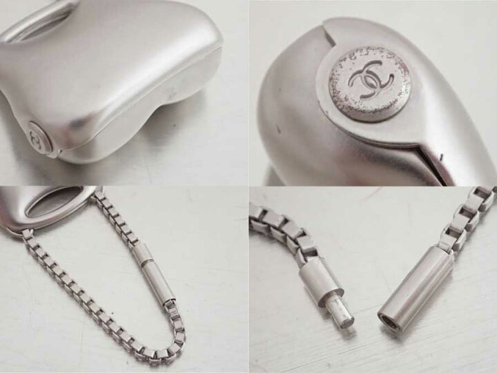 楽天市場】シャネル CHANEL チャーム ヒップバッグ モチーフ シルバー 