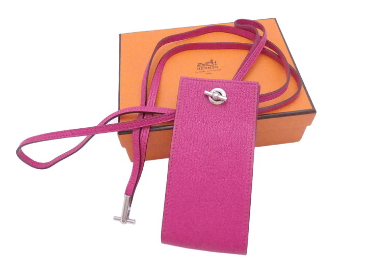楽天市場】エルメス HERMES ネックストラップ ポーチ ヴェスパ 