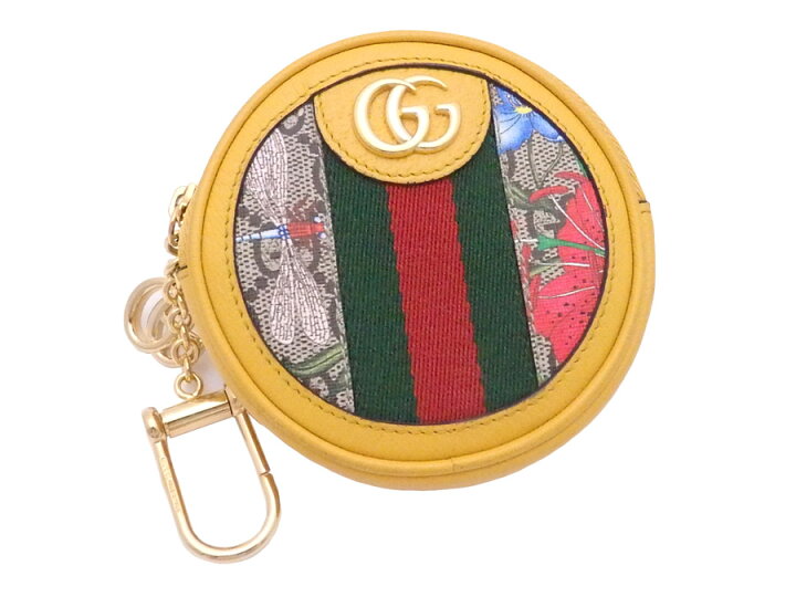 楽天市場】グッチ Gucci コインケース オフィディア GGフローラ  