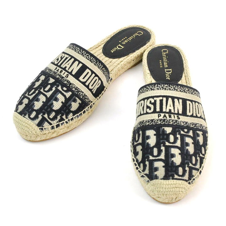 楽天市場】【未使用】クリスチャンディオール Christian Dior サンダル 