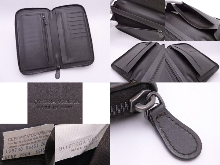 楽天市場】ボッテガヴェネタ BOTTEGA VENETA オーガナイザー 長財布 