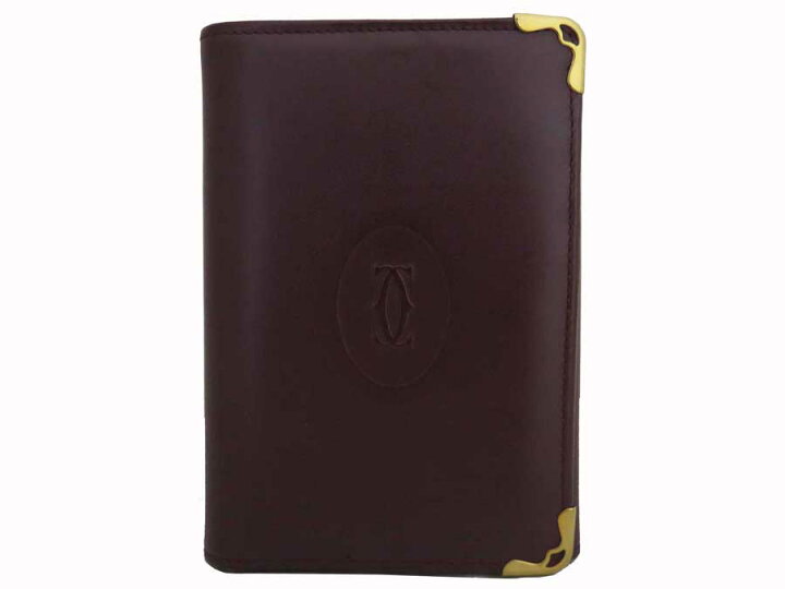 楽天市場】カルティエ Cartier 財布 マストライン バーガンディx  