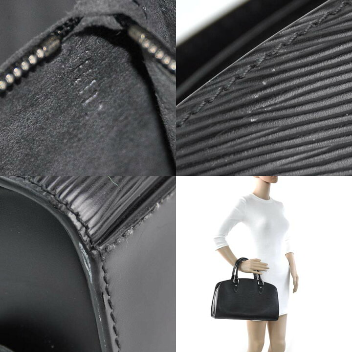 楽天市場】ルイヴィトン ハンドバッグ エピ ポンヌフPM ノワール  