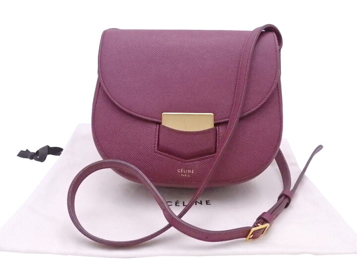 楽天市場】セリ—ヌ CELINE ショルダーバッグ スモール トロッター 