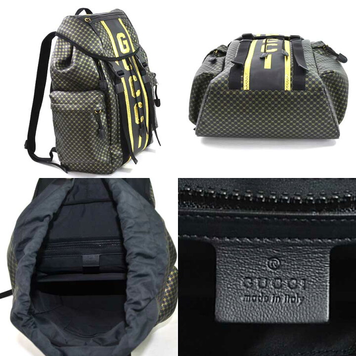 楽天市場】【美品】グッチ リュック バックパック 2018年秋冬 GG 