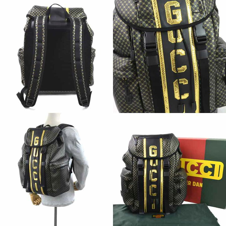 楽天市場】【美品】グッチ リュック バックパック 2018年秋冬 GG 