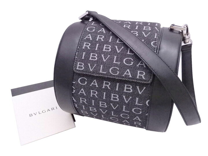 楽天市場】ブルガリ BVLGARI ショルダーバッグ ロゴマニア グレーx 