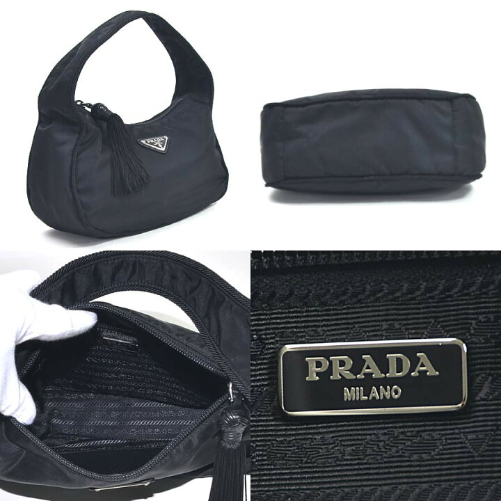 楽天市場】プラダ ハンドバッグ タッセル フリンジ TESSUTO+  