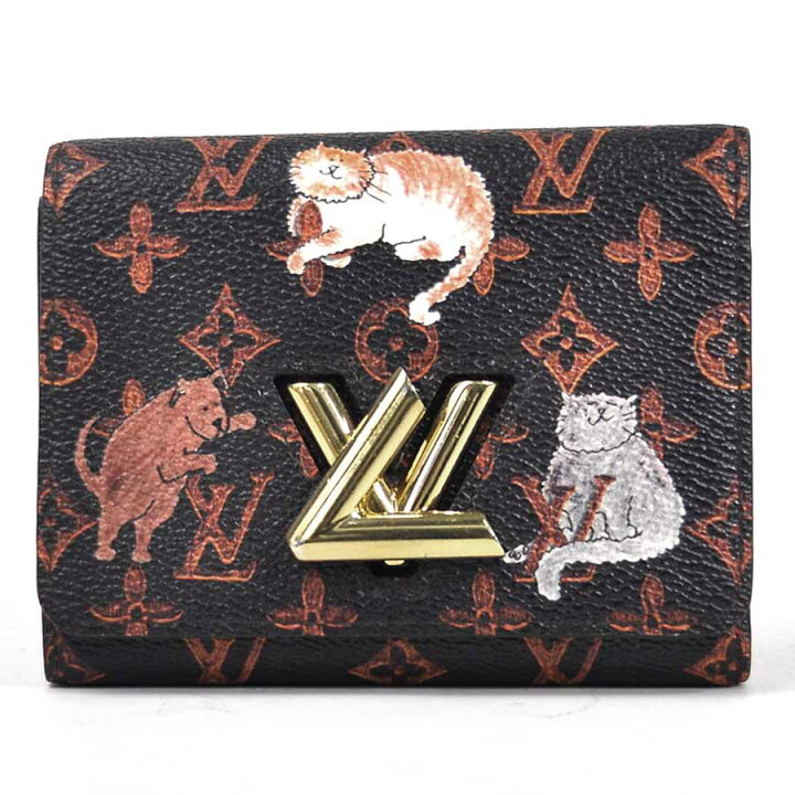 楽天市場】ルイヴィトン 三つ折り財布 キャットグラム グレース  