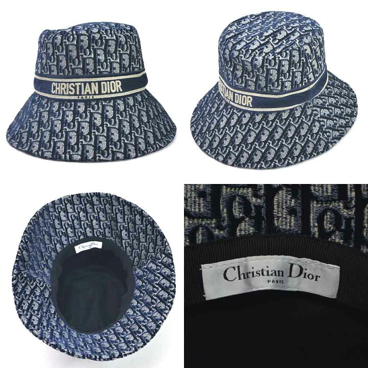 楽天市場】クリスチャンディオール 帽子 ハット D-OBLIQUE ボブハット  