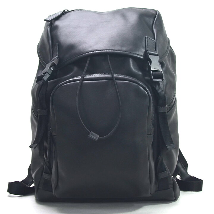 楽天市場】【美品】プラダ リュック バックパック GRACE LUX NERO 