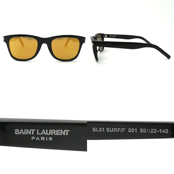 楽天市場】サンローラン SAINT LAURENT サングラス（50□22-140  