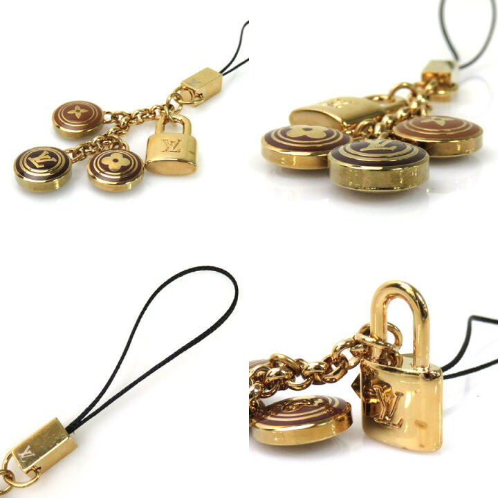 楽天市場】ルイヴィトン Louis Vuitton ストラップ モノグラム アクセ  