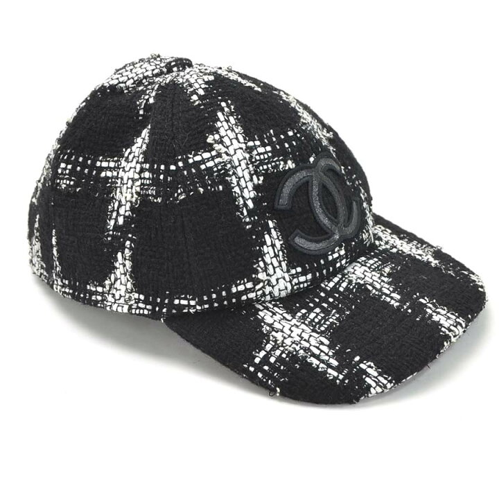 楽天市場】シャネル 帽子 キャップ （M） ココマーク ツイードキャップ  