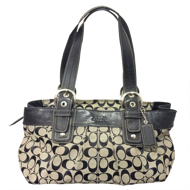 楽天市場】【中古】コーチ COACH トートバック シグネチャー ソーホー  