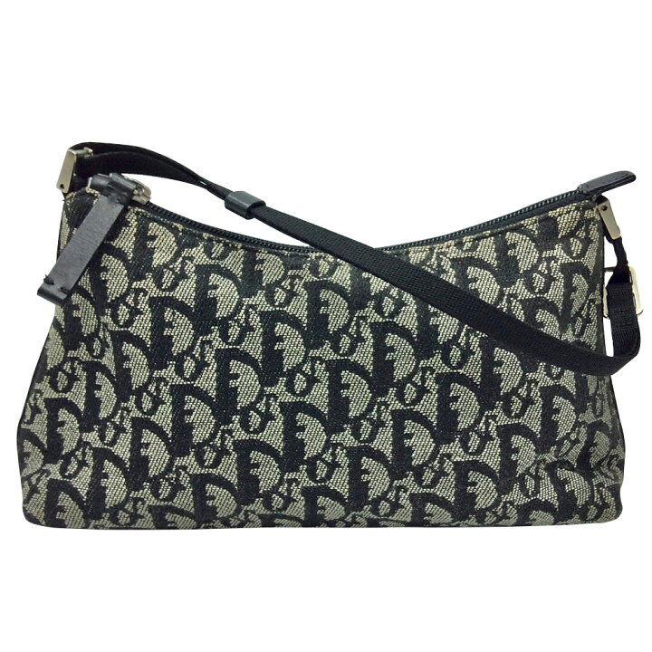 楽天市場】【中古】Christian Dior トロッター ポーチ ハンドバッグ  