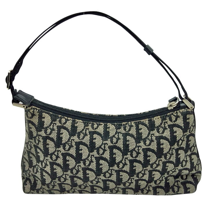 楽天市場】【中古】Christian Dior トロッター ポーチ ハンドバッグ  