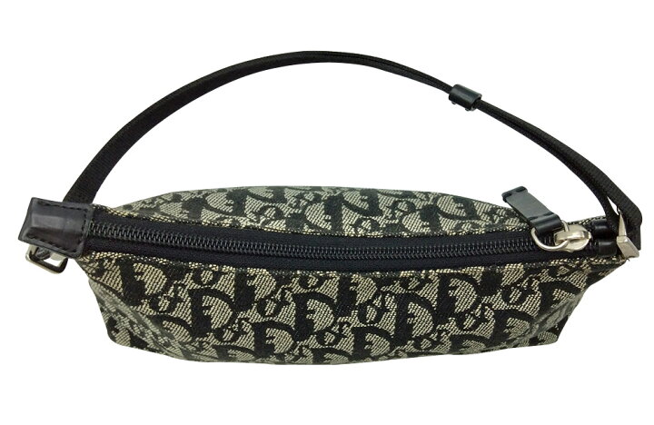 楽天市場】【中古】Christian Dior トロッター ポーチ ハンドバッグ 