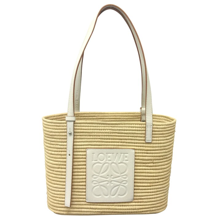 楽天市場】【中古】 LOEWE ロエベ スクエア バスケットバッグ スモール  