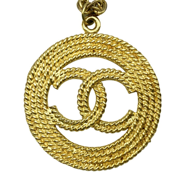 楽天市場】【中古】 CHANEL シャネル ロングネックレス ココマーク  