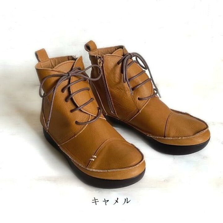 楽天市場】レザーブーツ dknot レザーショートブーツ 日本製 牛革 本革 