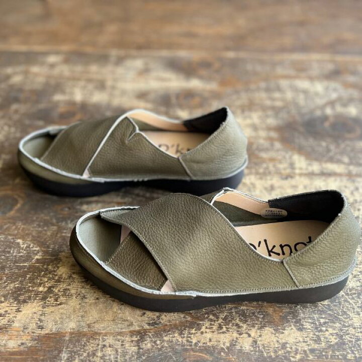 楽天市場】dknot レザーサンダル オープントゥ かわいい 柔らかい  