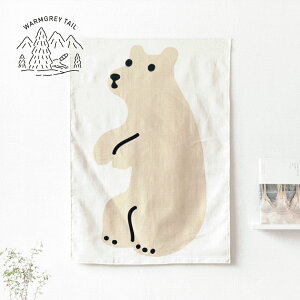 WARMGREYTAIL HUGGY BEAR FABRIC POSTER �t�@�u���b�N �|�X�^�[ �^�y�X�g���[ �؍� �u�����h �G�� �C���e���A �Ǌ|�� ���킢�� ������� �k�� ���� �C���X�g ���{ �̔� �M�t�g �v���[���g�y���������z