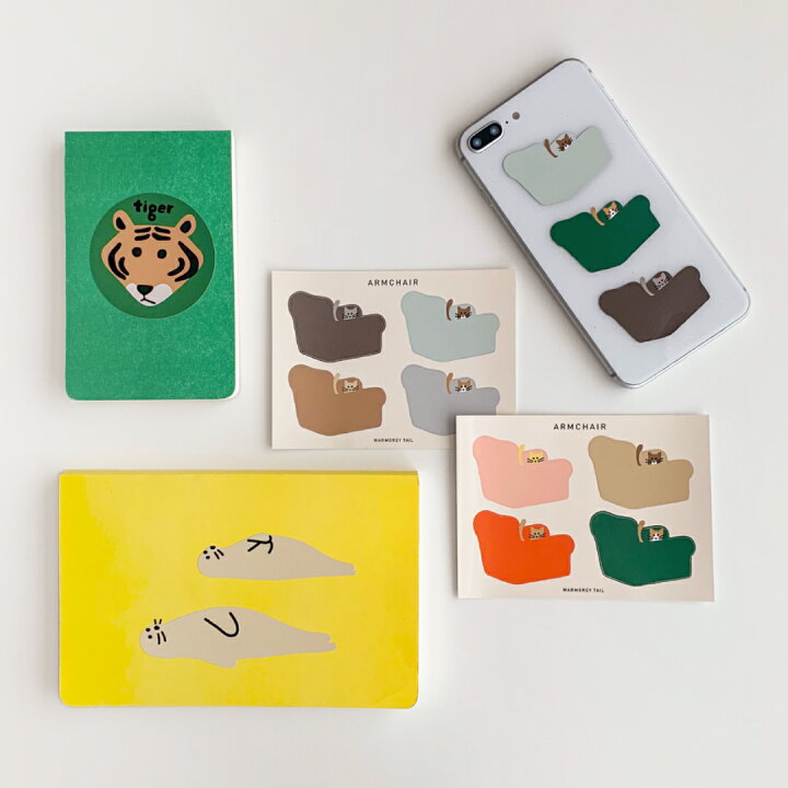 楽天市場 New 合計1 100円以上で送料無料 Warmgreytail Wild Life Sticker ステッカー かわいい 韓国 韓国ブランド スマホ シール デコ デコレーション 女子 文房具 おしゃれ 日本 販売 Astore