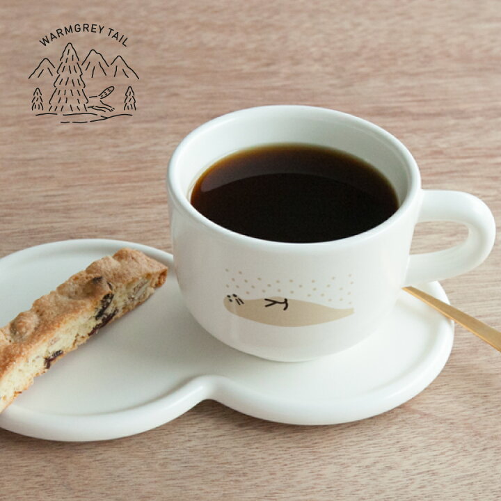楽天市場 Warmgreytail Tube Milk Cup Seal マグカップ 韓国 ブランド 3ml アザラシ 雑貨 陶器 カップ 食器 取っ手付き インテリア 北欧 かわいい おしゃれ イラスト 日本 販売 ギフト プレゼント Astore