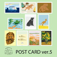 【合計1,100円以上で送料無料】WARMGREYTAIL POSTCARD ver.5 ポストカード かわいい 韓国 韓国ブランド …