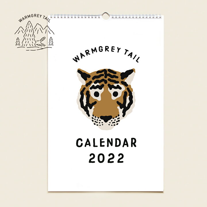 楽天市場 Sale Warmgreytail 22 Wall Calendar Big 壁掛けカレンダー カレンダー 韓国 ブランド アート シンプル イラスト メモ欄 オフィス 雑貨 かわいい おしゃれ 日本 販売 Astore