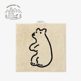 WARMGREYTAIL HUGGY BEAR HAND TOWEL CREAM 韓国 ブランド 雑貨 ハンド ウォッシュタオル キッチンタオル ループ 柔らか ふわふわ おしゃれ 保育園 内祝い 新生活 キッチン コットン 綿 100％ インテリア 日本 販売 ギフト プレゼント【送料無料】