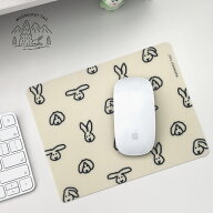 【合計1,100円以上で送料無料】WARMGREYTAIL BUNNY BUNNY MOUSE PAD IVORY マウスパッド 韓国 ブランド …