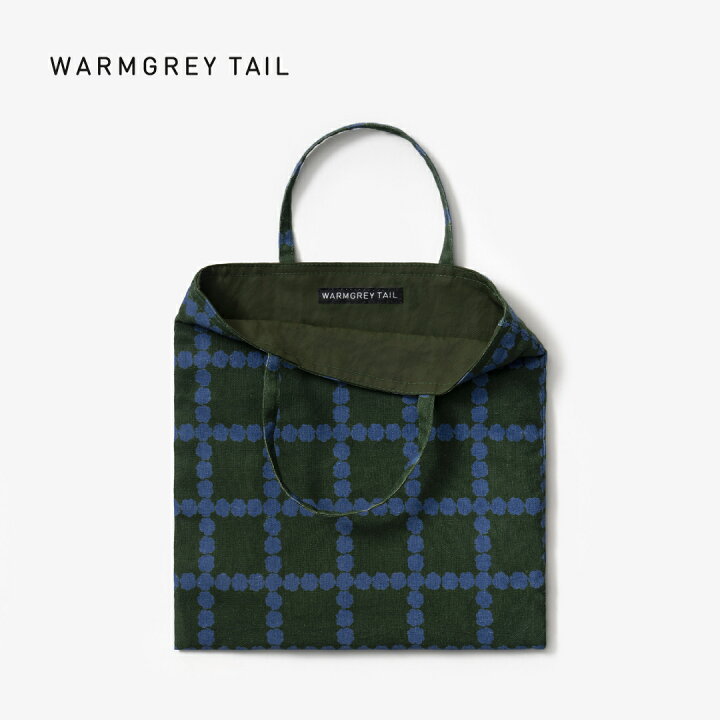楽天市場】【NEW】WARMGREY TAIL BLOSSOM CHECK MINI BAG DEEP GREEN