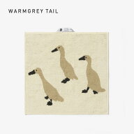 【NEW】WARMGREYTAIL INDIAN RUNNER DUCKS HAND TOWEL 韓国 ブランド ハンドタオル ウォームグレーテイル…