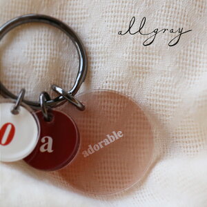 �y���v1,100�~�ȏ�ő��������zallgray circle keyring �A�[���O���C ���b�Z�[�W �`���[�� �L�[�����O �L�[�z���_�[ ���f�B�[�X �؍� �u�����h �؍��t�@�b�V���� ������� ���{ �̔� �M�t�g �v���[